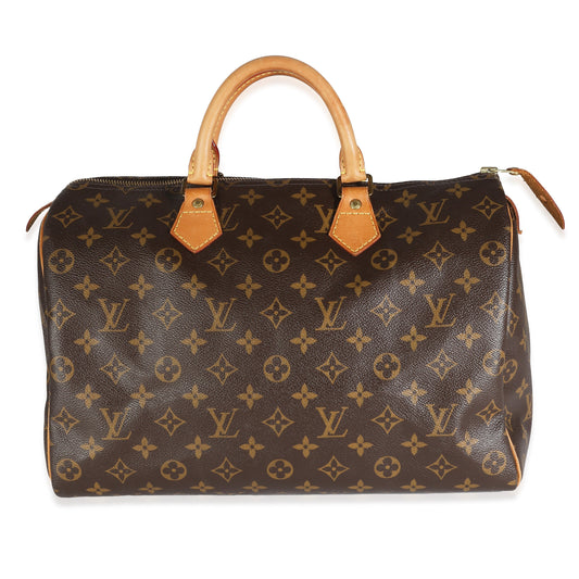 Louis Vuitton Monogram Canvas Speedy 35