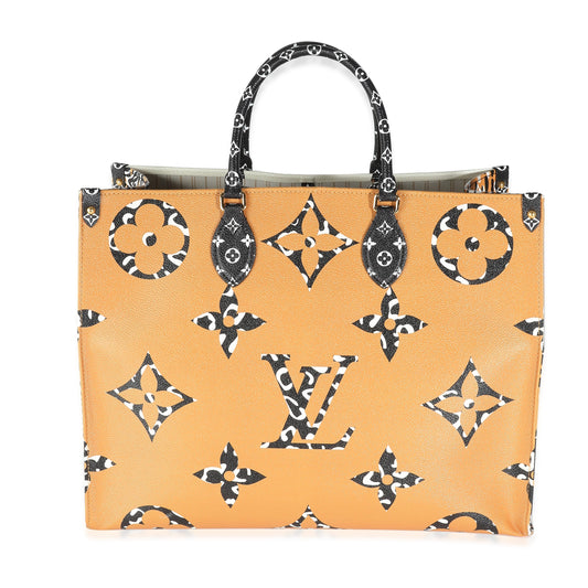 Louis Vuitton Ivory Monogram Giant Canvas Jungle Onthego GM