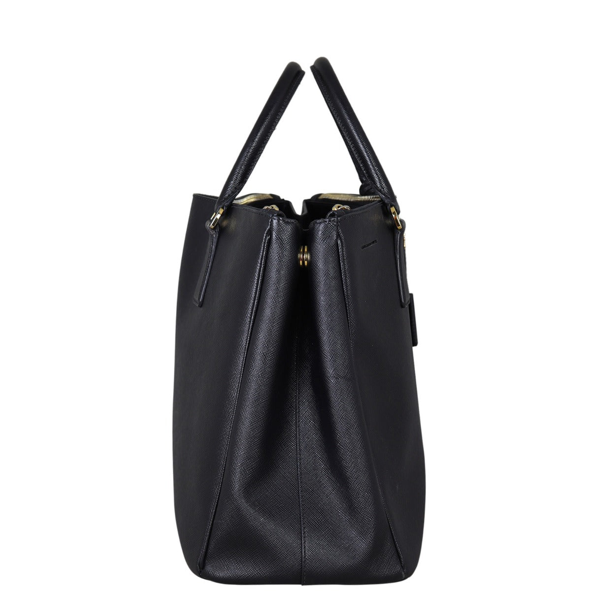 Prada Saffiano Lux Galleria Double Zip Tote Medium