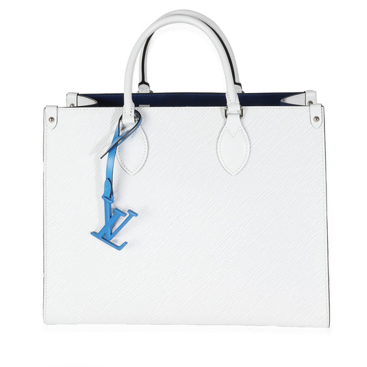 Louis Vuitton Blanc Epi OnTheGo MM