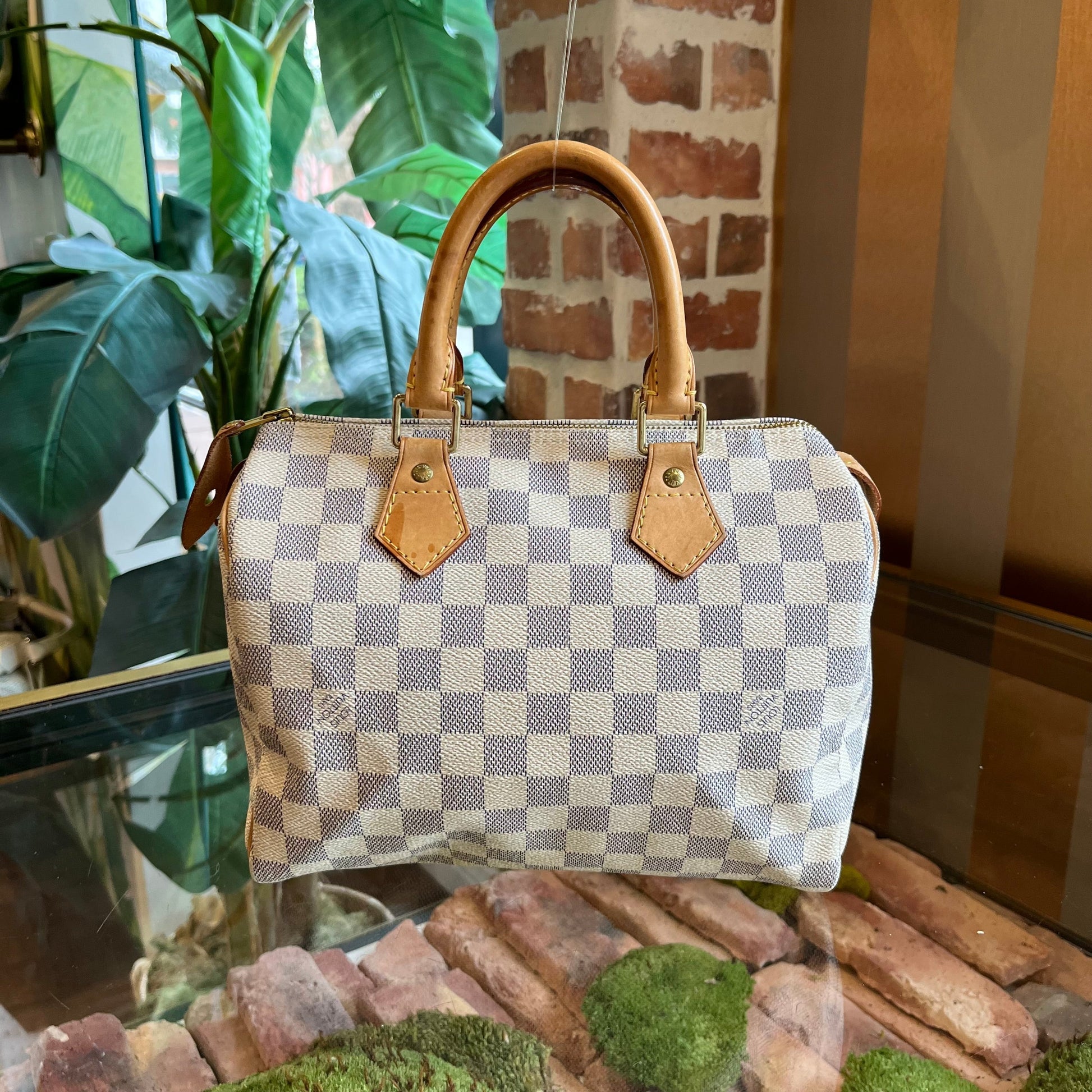 LOUIS VUITTON Damier Azur Crossbody