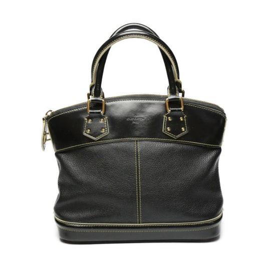 LOUIS VUITTON Handbag Calfskin Noir (Black) Handbag Suhari LockitPM Women