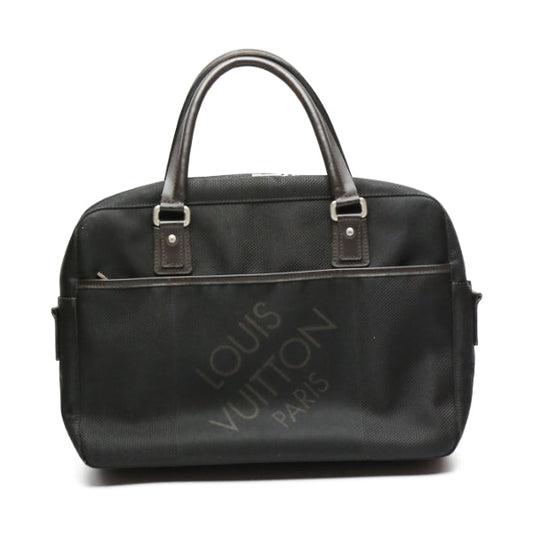 LOUIS VUITTON Handbag Damier Jean Canvas Noir (Black) Documents bag Damier Jean Yak unisex(Unisex)