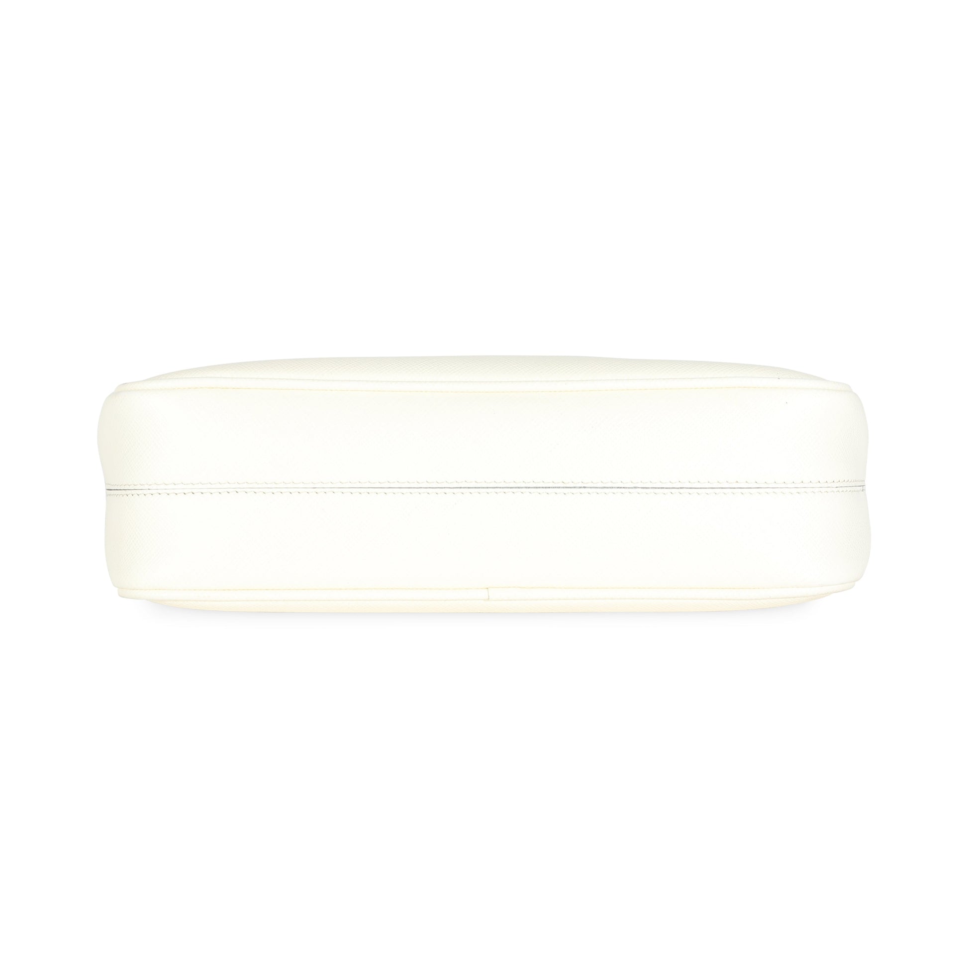 PRADA White Saffiano Re-Edition Bag