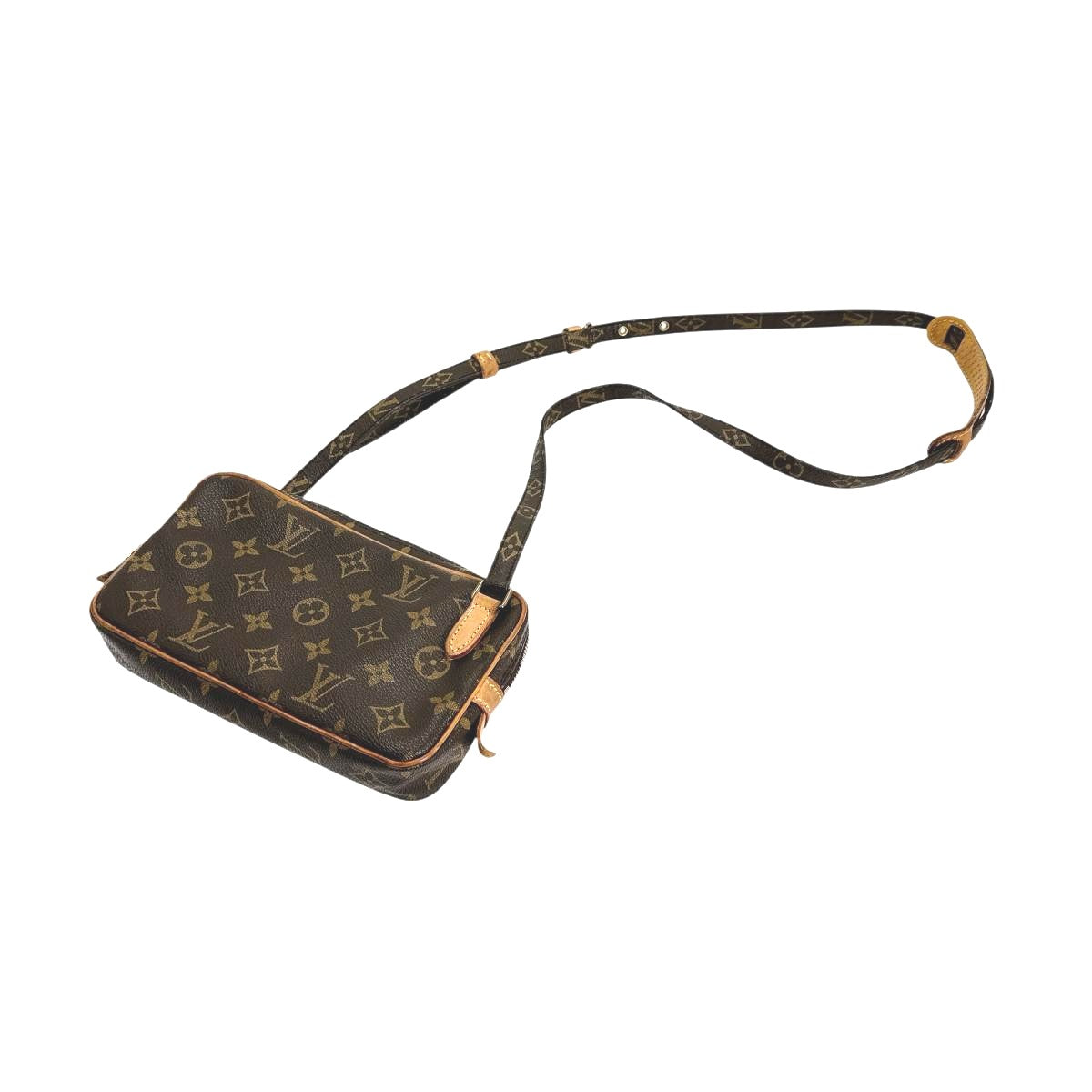 LOUIS VUITTON Shoulder Bag Monogram canvas Brown Shoulder Bag Monogram Marley Bandouliere unisex(Unisex)