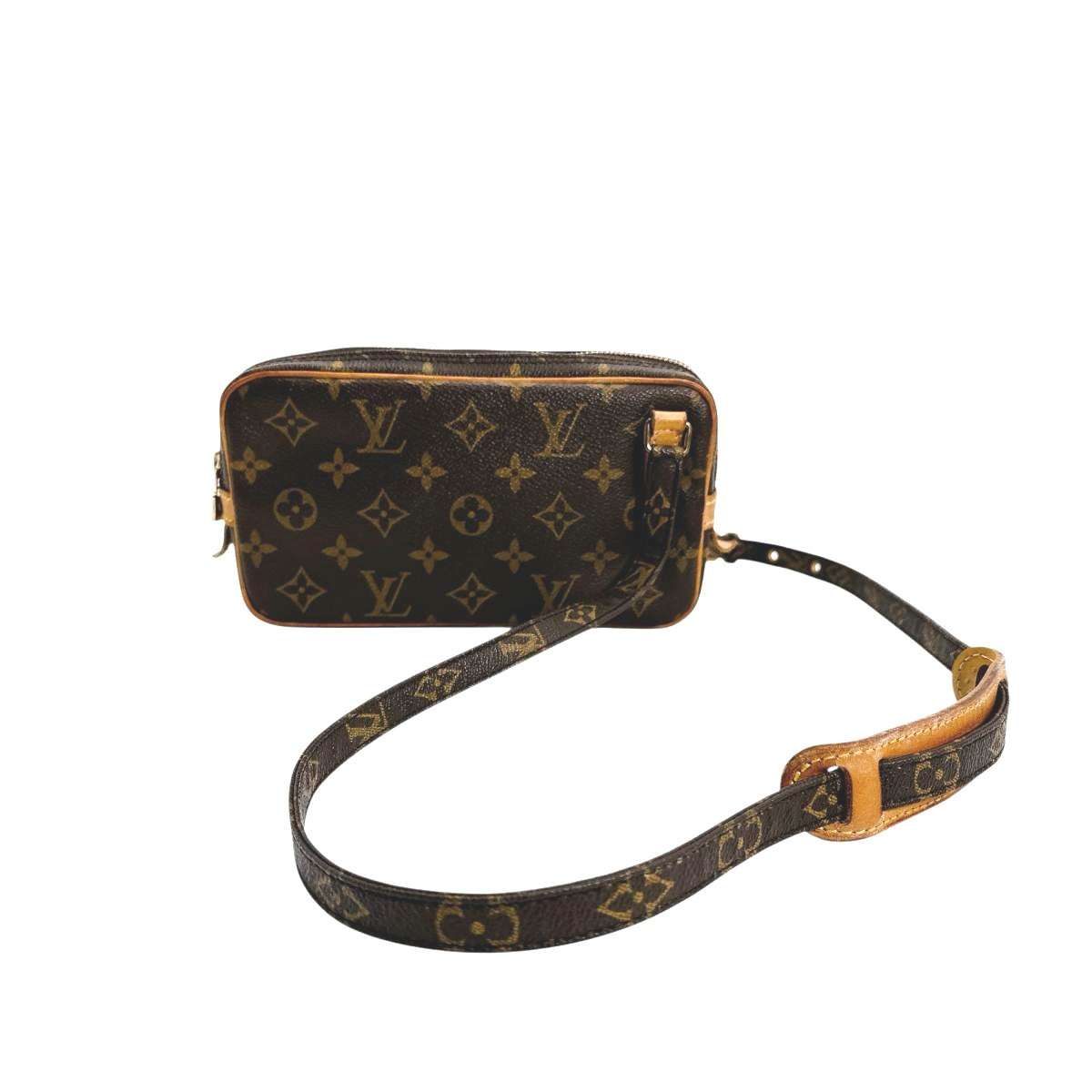 LOUIS VUITTON Shoulder Bag Monogram canvas Brown Shoulder Bag Monogram Marley Bandouliere unisex(Unisex)