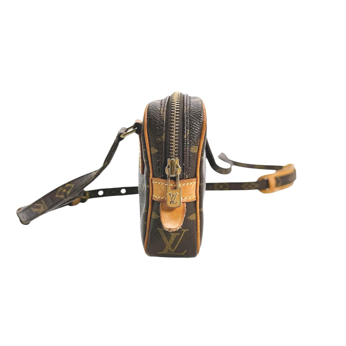 LOUIS VUITTON Shoulder Bag Monogram canvas Brown Shoulder Bag Monogram Marley Bandouliere unisex(Unisex)