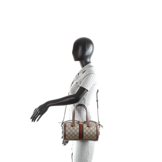 Gucci Leather Canvas Crossbody