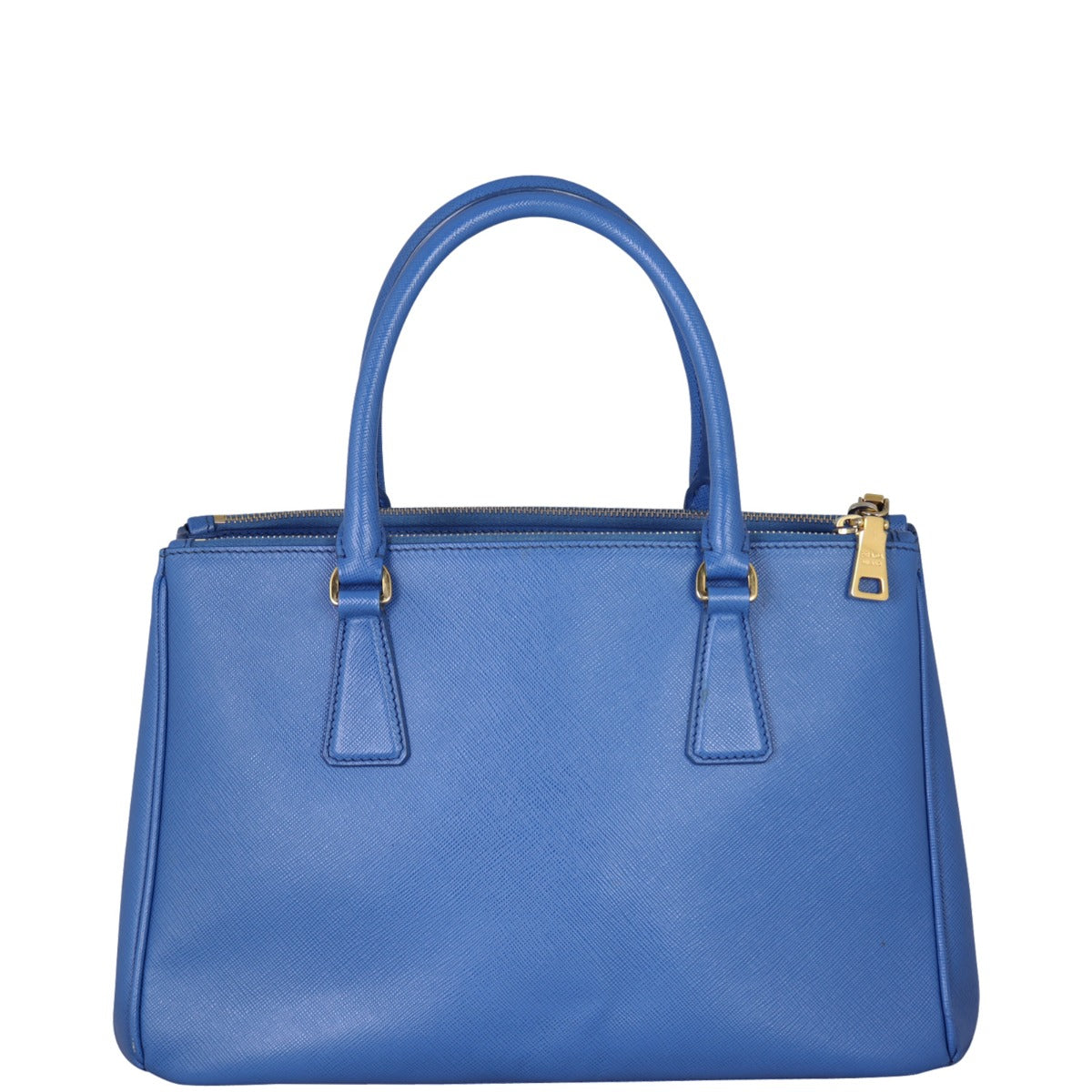 Prada Saffiano Lux Galleria Double Zip Tote Small