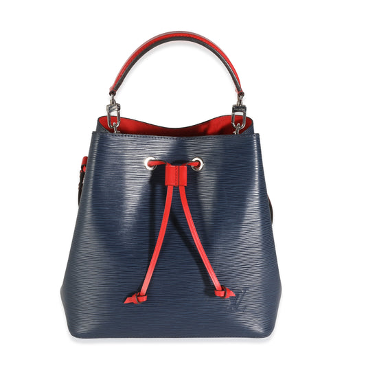 Louis Vuitton Indigo Coquelicot Epi Neonoe MM