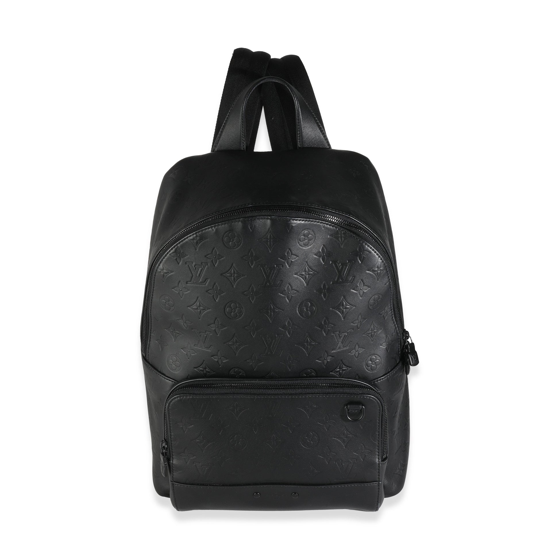 Louis Vuitton Black Monogram Shadow Discovery Backpack
