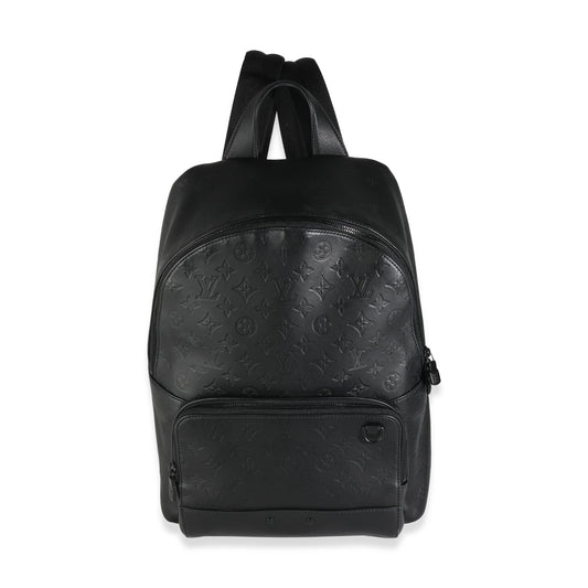 Louis Vuitton Black Monogram Shadow Discovery Backpack