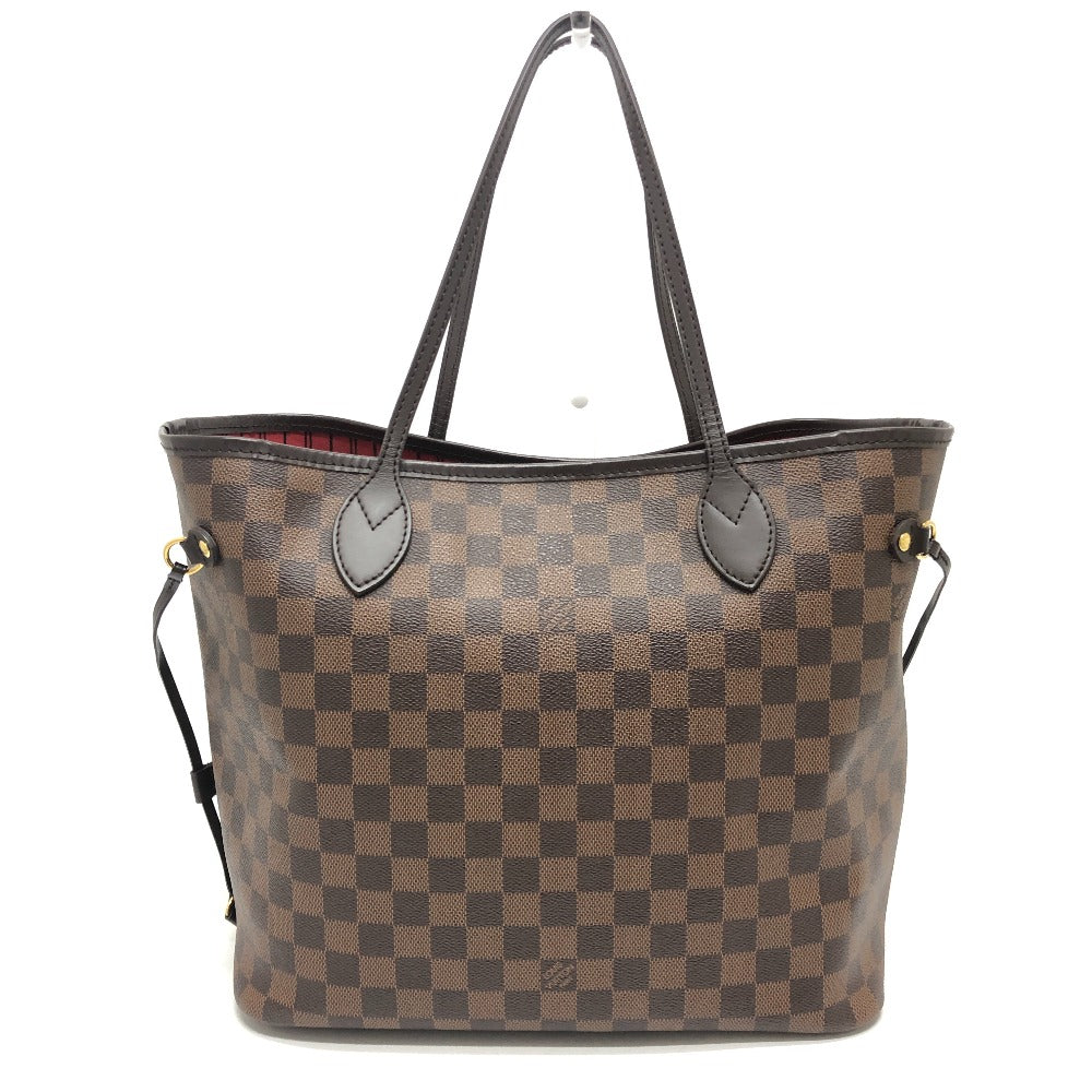 LOUIS VUITTON Tote Bag Ｎ41358 Damier canvas Brown Neverfull MM