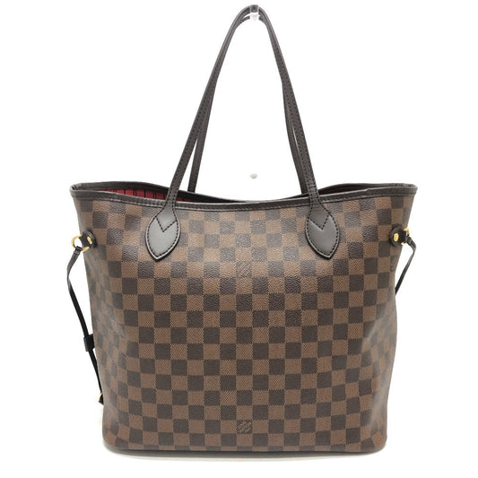 LOUIS VUITTON Tote Bag Ｎ41358 Damier canvas Brown Neverfull MM