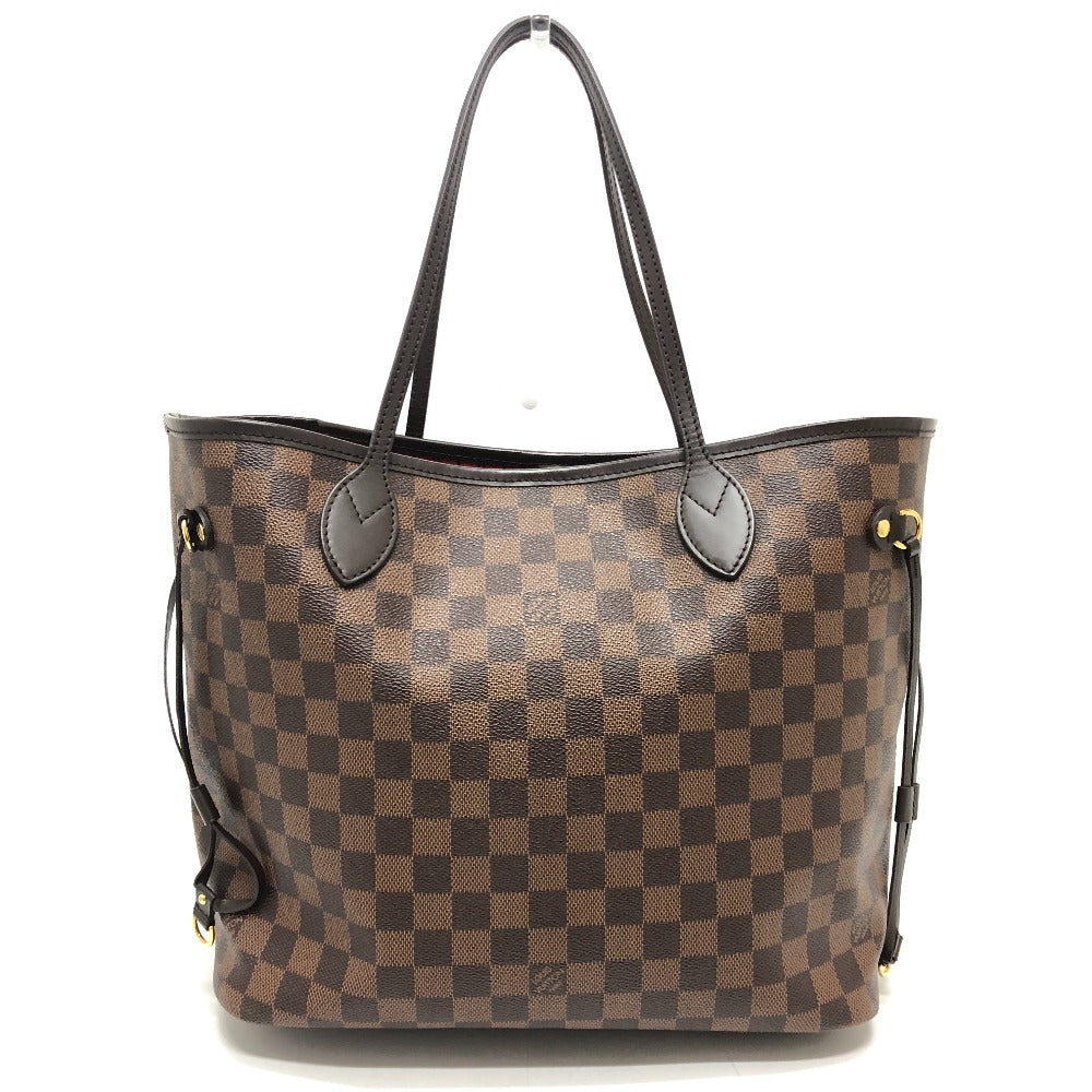 LOUIS VUITTON Tote Bag Ｎ41358 Damier canvas Brown Neverfull MM