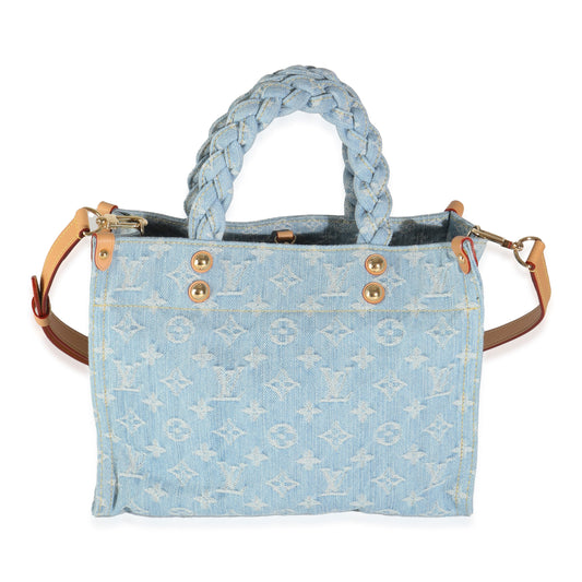 Louis Vuitton Sky Blue Monogram Denim Let Go PM