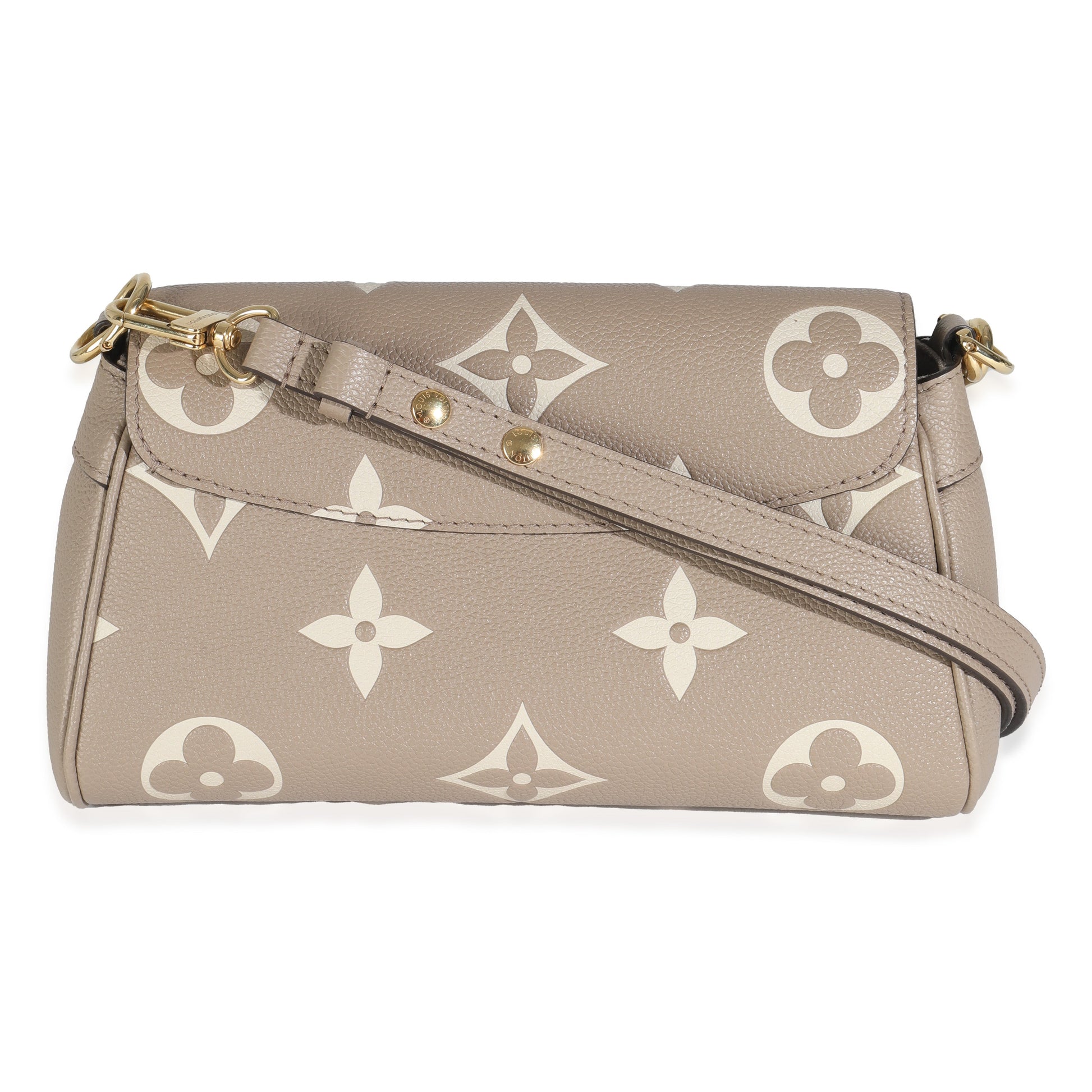  Louis Vuitton Tourterelle Creme Empreinte Monogram Giant Favorite