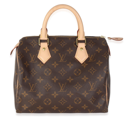 Louis Vuitton Monogram Canvas Speedy 25