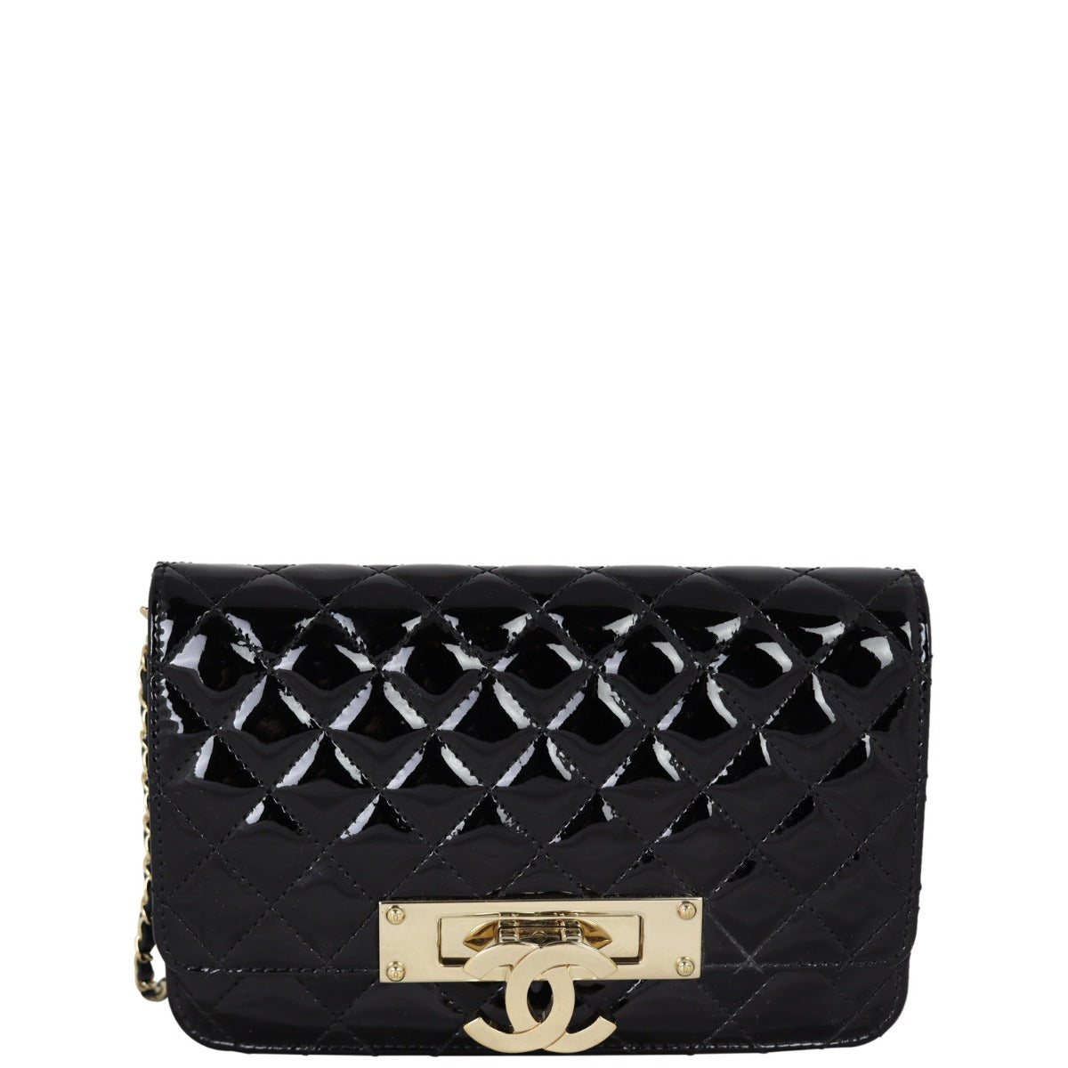 Chanel Golden Class Wallet on Chain | Black