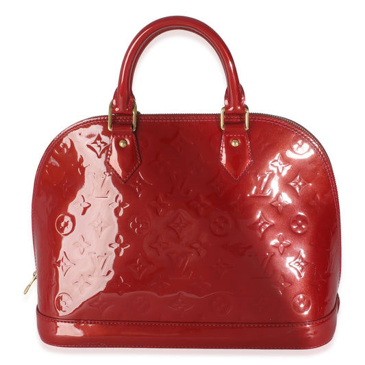 Louis Vuitton Rose Indian Monogram Vernis Alma PM