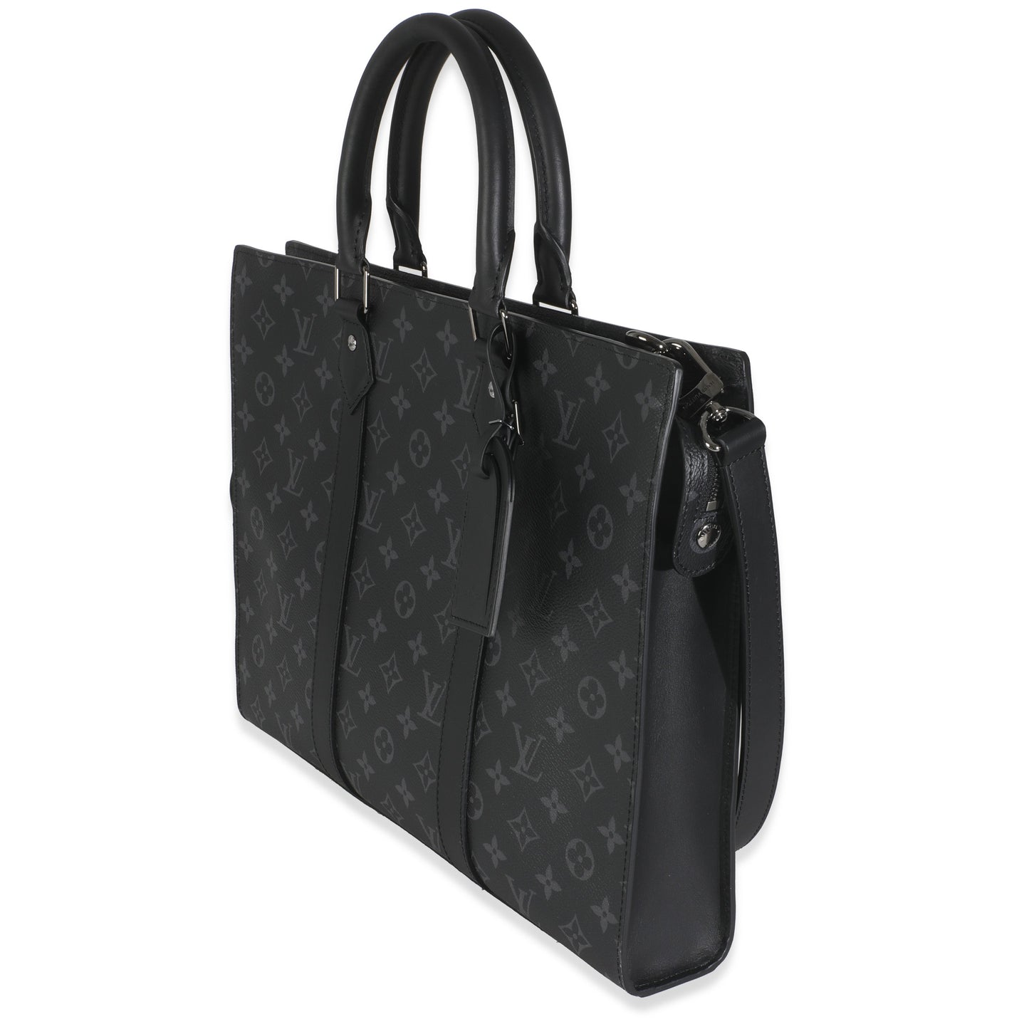 Louis Vuitton Monogram Eclipse Canvas Sac Plat Horizontal Zippe