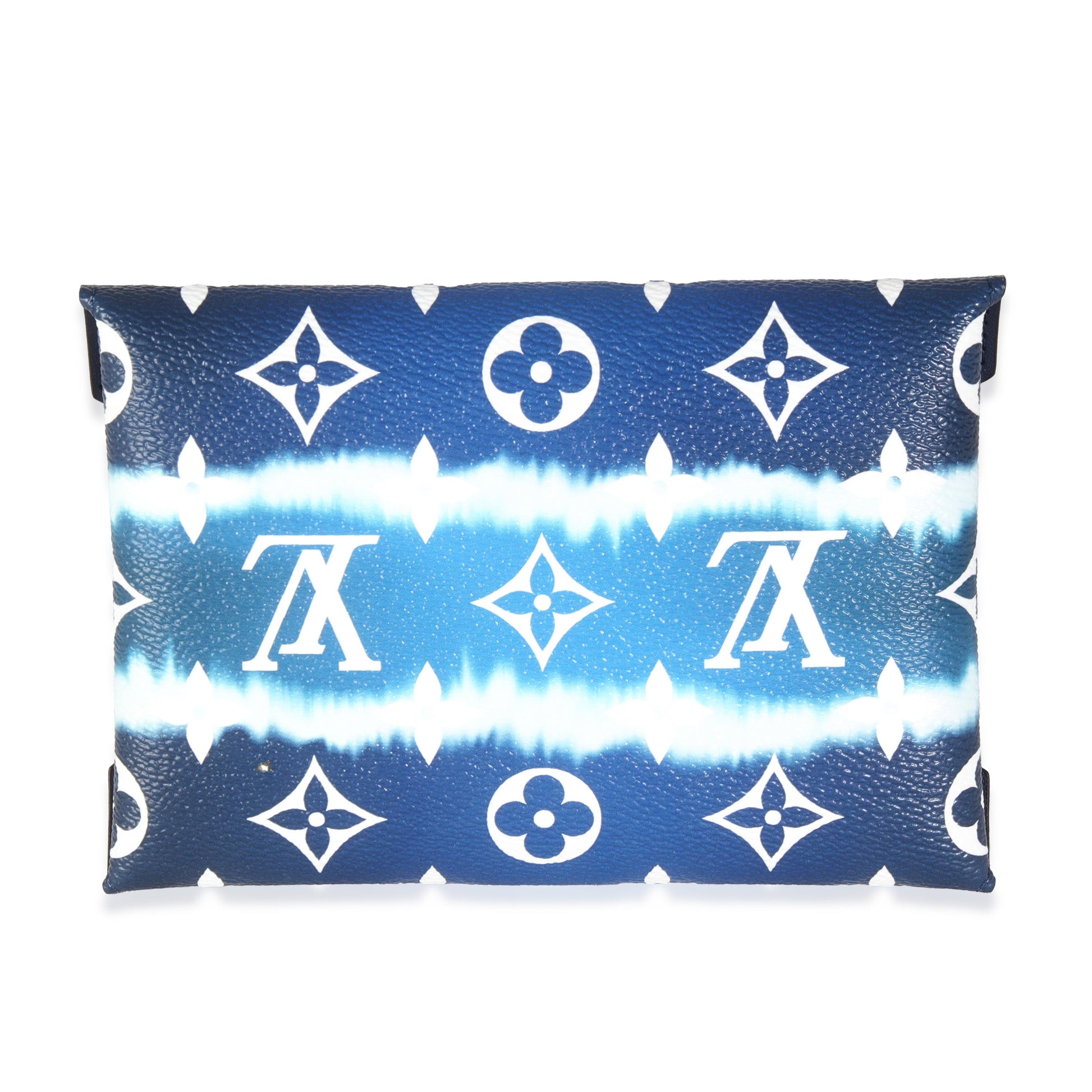  Louis Vuitton Blue Monogram Escale Canvas Medium Kirigami Pochette Insert