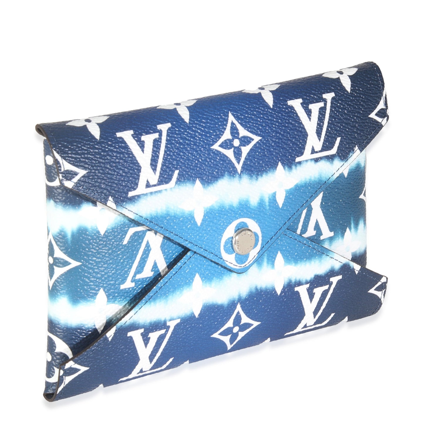  Louis Vuitton Blue Monogram Escale Canvas Medium Kirigami Pochette Insert