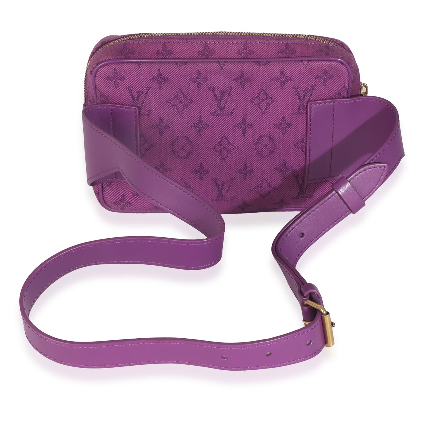 Louis Vuitton Purple Monogram Denim Outdoor Bumbag