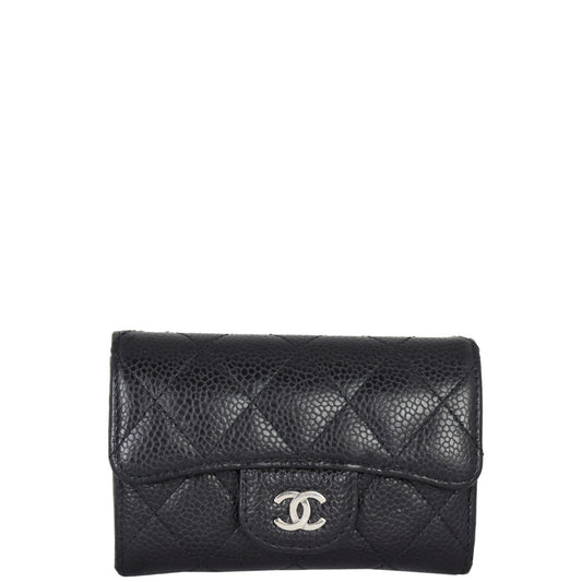 Chanel Classic Flap Card Holder | Silver Hardware
