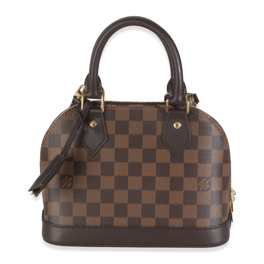 Louis Vuitton Damier Ebene Canvas Alma BB