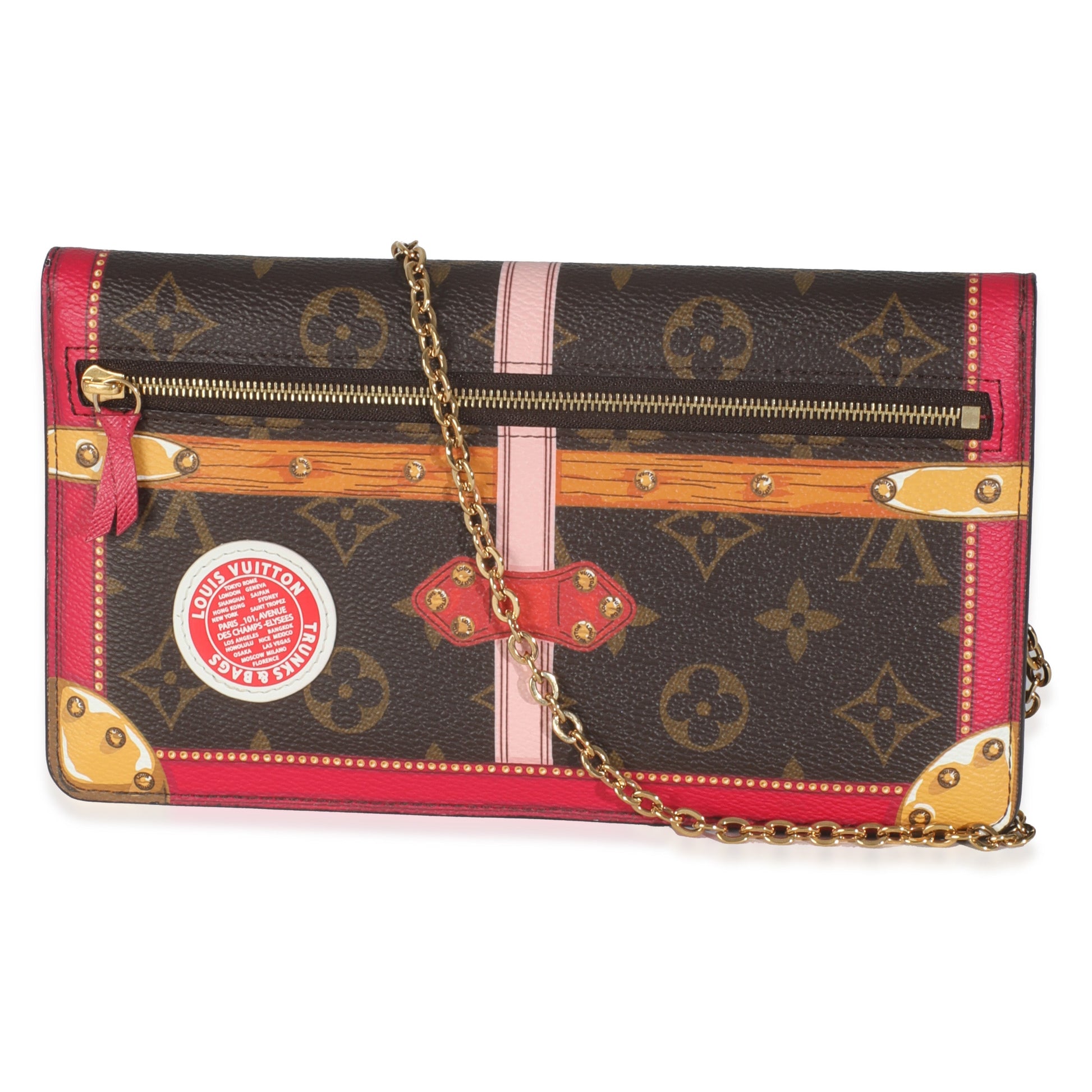  Louis Vuitton Monogram Canvas Summer Trunks Weekend Pochette