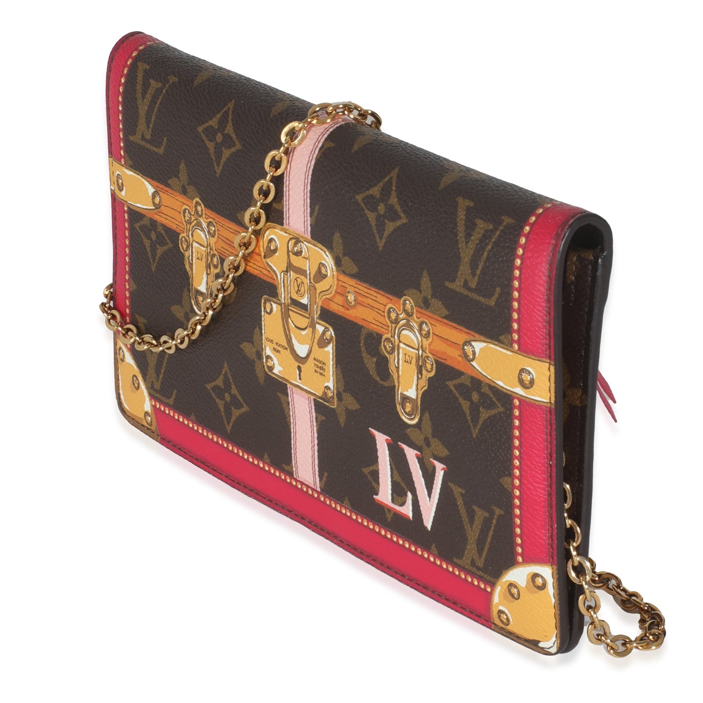  Louis Vuitton Monogram Canvas Summer Trunks Weekend Pochette