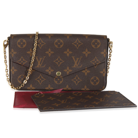 Louis Vuitton Fuchsia Monogram Canvas Felicie Pochette