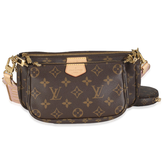 Louis Vuitton Rose Clair Monogram Canvas Multi Pochette Accessoires