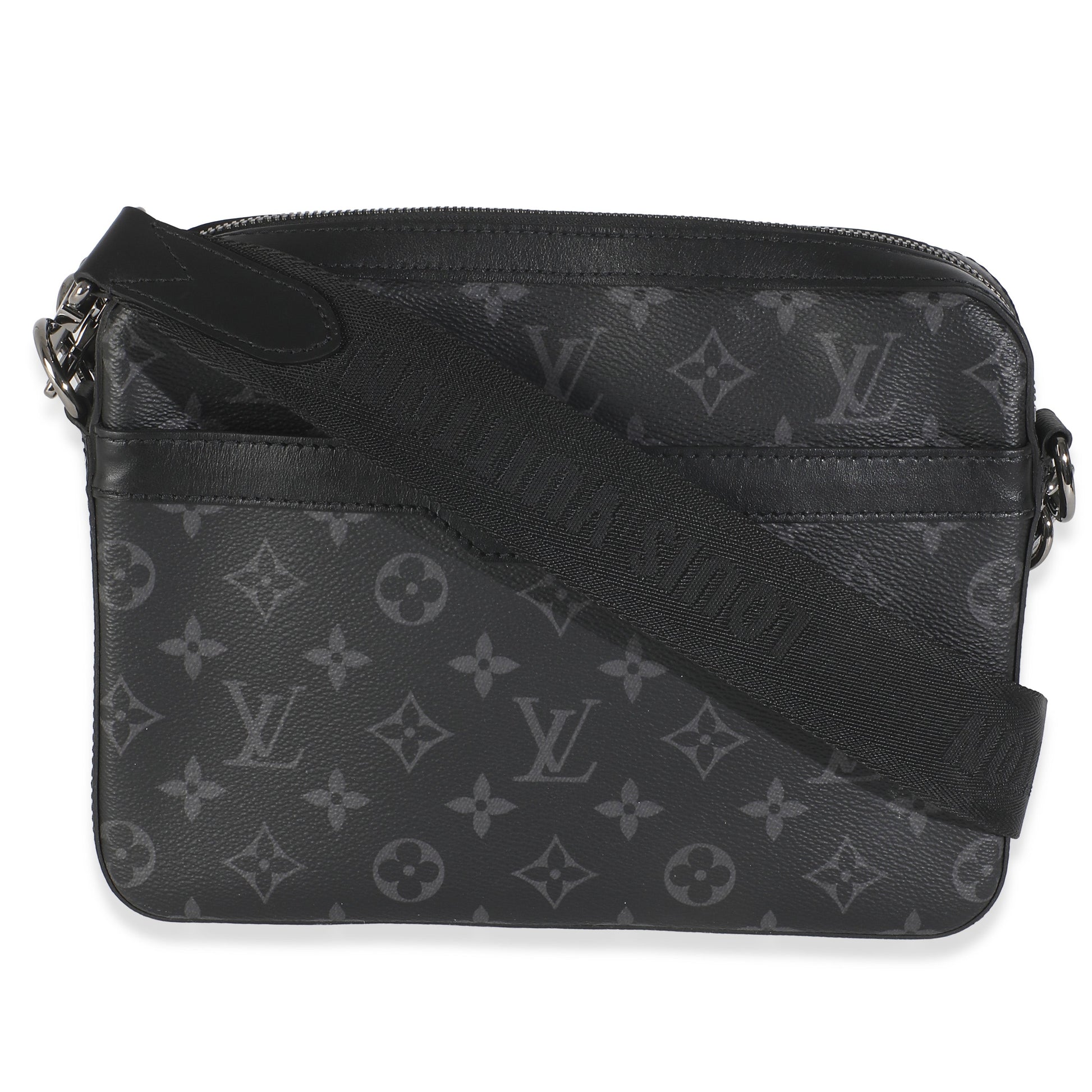 Louis Vuitton Monogram Eclipse Canvas Trio Messenger