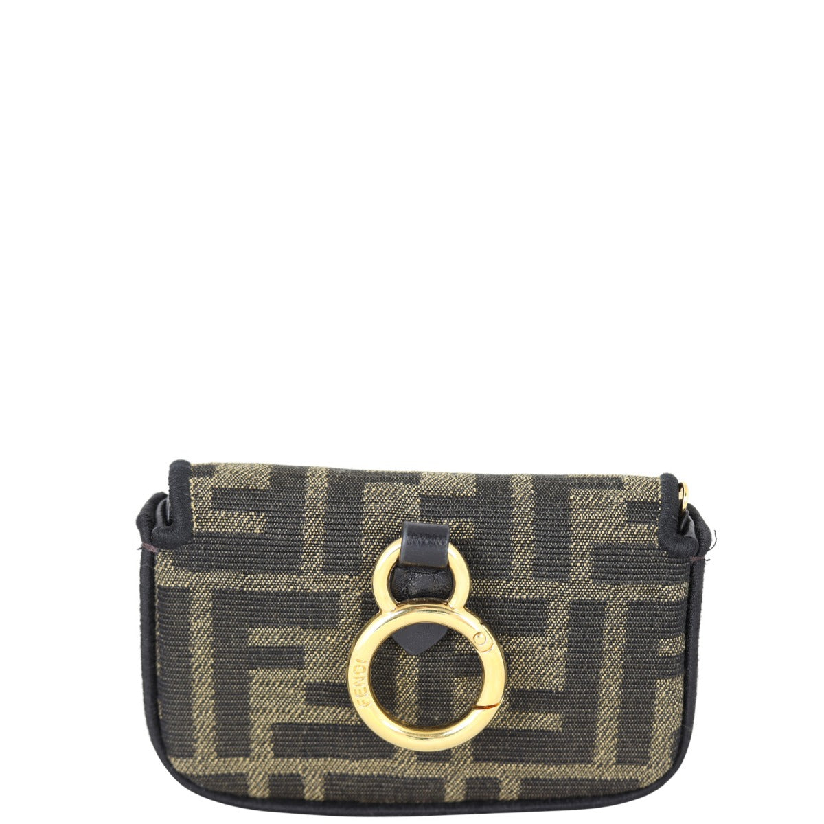 Fendi Nano Baguette Charm Jacquard