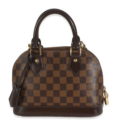 Louis Vuitton Damier Ebene Canvas Alma BB