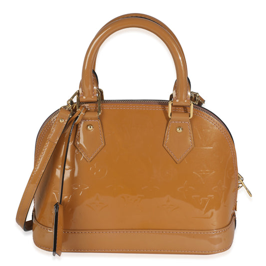 Louis Vuitton Rose Velours Monogram Vernis Alma BB