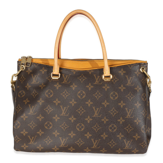 Louis Vuitton Saffron Monogram Canvas Pallas MM