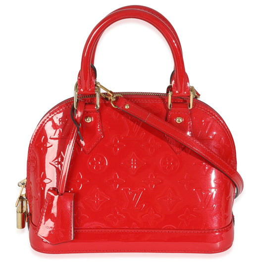 Louis Vuitton Rose Indien Monogram Vernis Alma BB