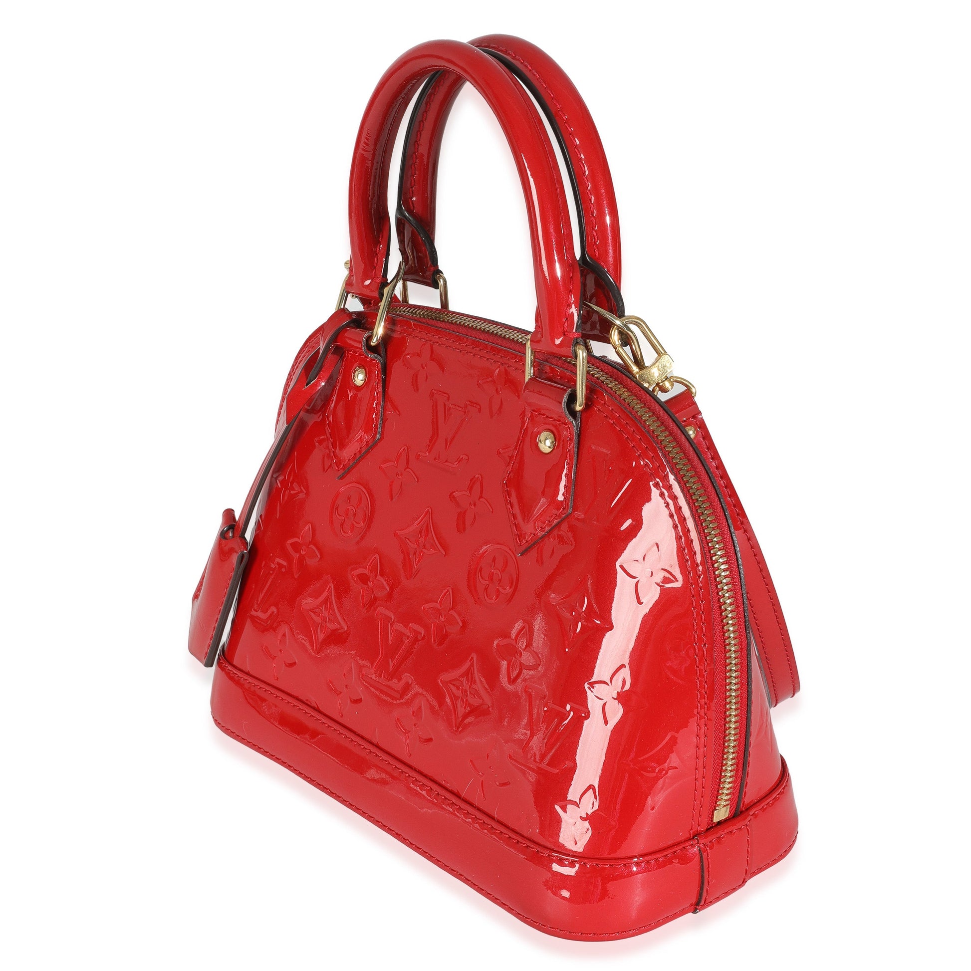 Louis Vuitton Rose Indien Monogram Vernis Alma BB