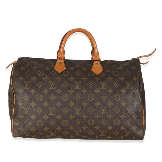 Louis Vuitton Monogram Canvas Speedy 40