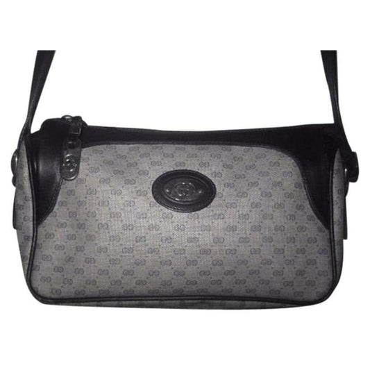 Gucci Leather Canvas Crossbody