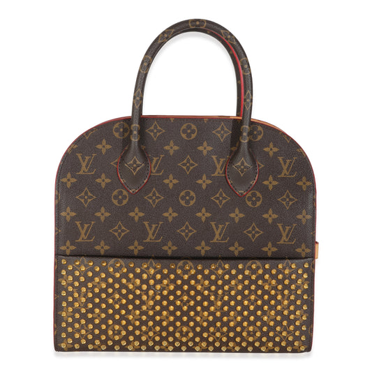 Louis Vuitton x Christian Louboutin Calf Hair Spikes Monogram Canvas Iconoclast