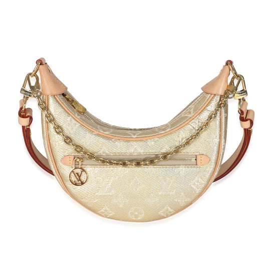 Louis Vuitton Gold Monogram Jacquard Loop