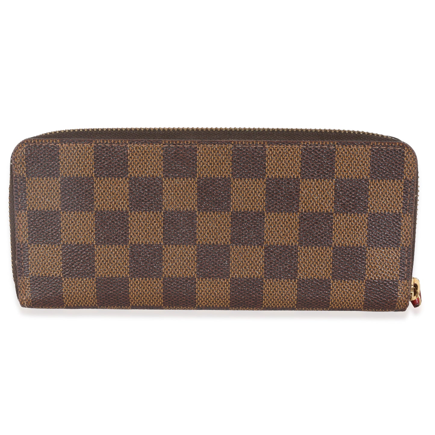 Louis Vuitton Damier Ebene Canvas Clemence Wallet