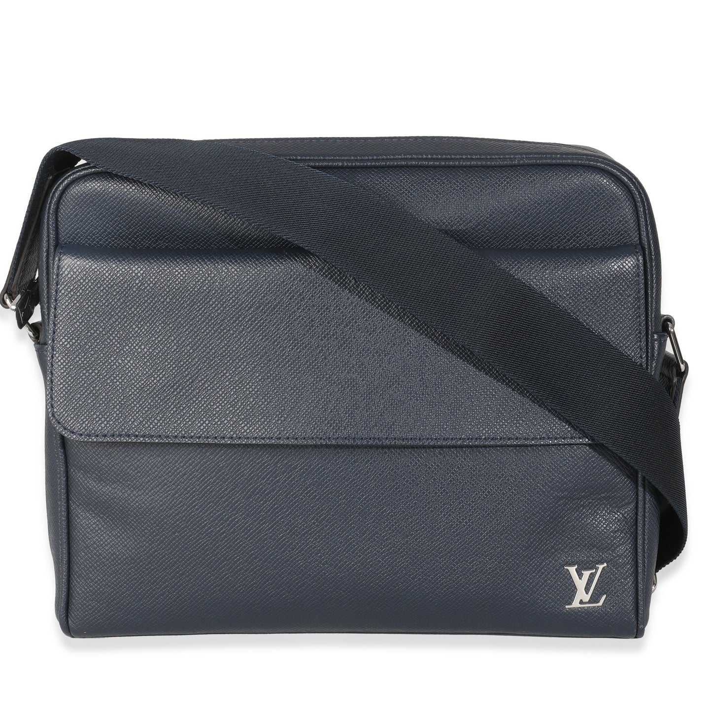 Louis Vuitton Navy Taiga Alex Messenger