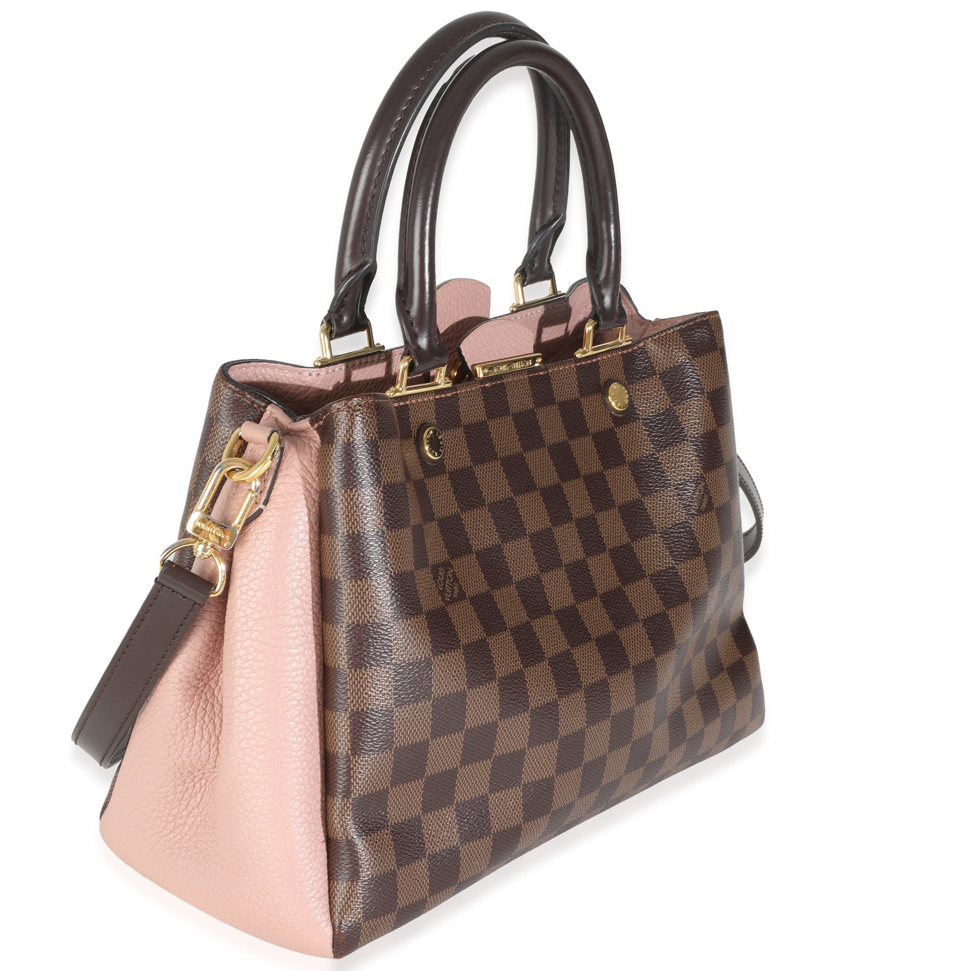 Louis Vuitton Magnolia Damier Ebene Canvas Brittany Bag