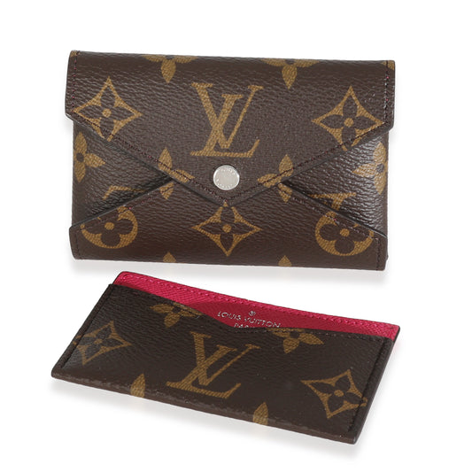 Louis Vuitton Pondichery Pink Monogram Canvas Kirigami Card Holder