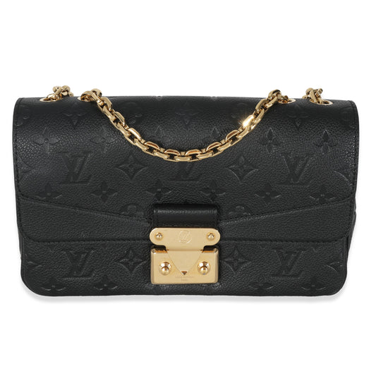 Louis Vuitton Black Monogram Empreinte Marceau